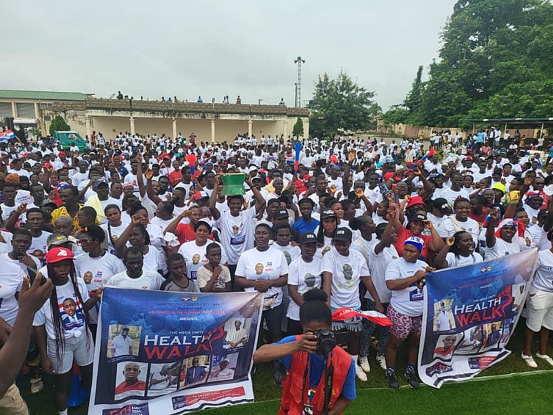 Election 2024: Akim Swedru NPP holds peace and unity walk