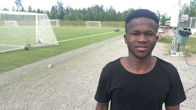 EXCLSUIVE: Ghanaian teen Frank Arhin on trial at Swedish side Östersunds FK