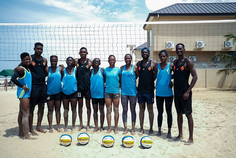Ghana National Beach Volleyball teams prepare For Africa Qua...