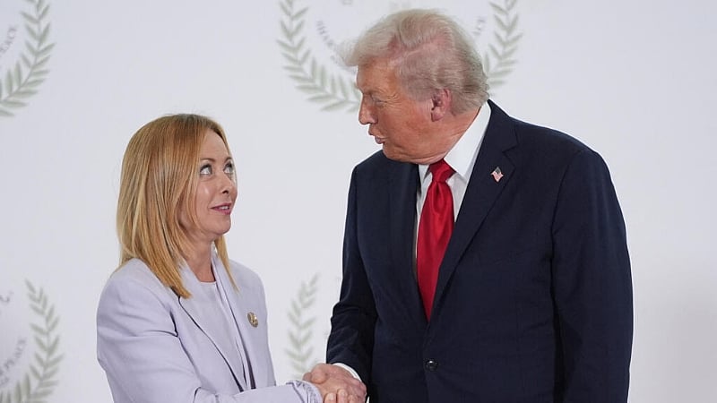 'Stunned': Italy cancels planned US visit after Trump says Meloni 'begged' for photo