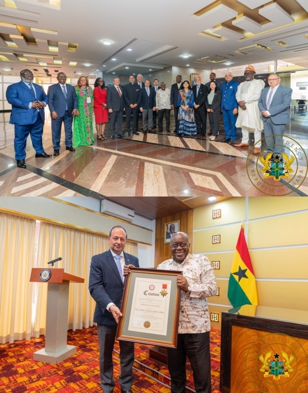 Akufo-Addo grabs highest International Diplomacy Award - Vimarsana News