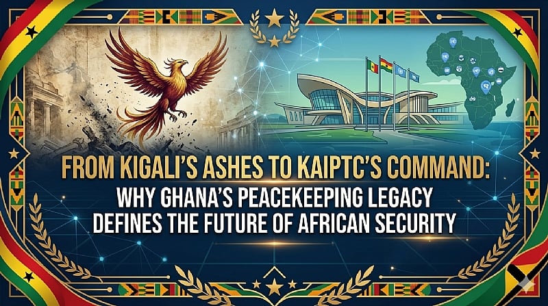 From Kigali’s Ashes to KAIPTC’s Command: Why Ghana’s Peacekeeping Legacy Defines the Future of African Security