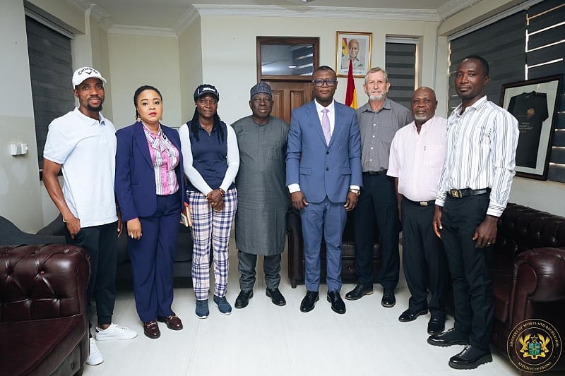 Sports Minister Kofi Adams meets PGA Ghana in Accra