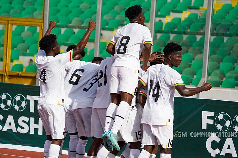 2023 U23 AFCON Ernest Nuamah and Daniel AfriyieBarnieh lead Black