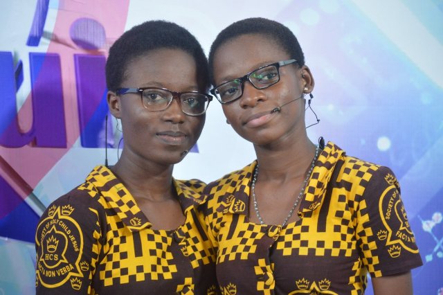 NSMQ2018: Holy Child 'Extra-Time' Survival Leaves Akwamuman SHS In Tears