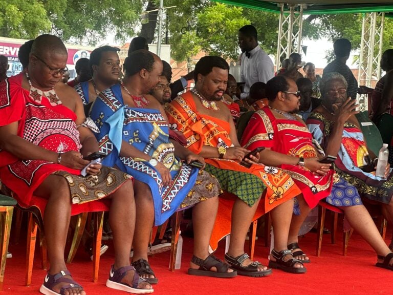 Grand durbar held at Manhyia Palace in honour of King Mswati...
