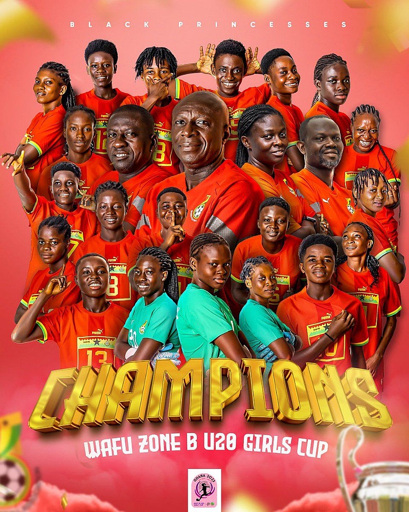 WAFU B U-20 Girls Cup: Black Princesses Beat Nigeria To Win Maiden Trophy