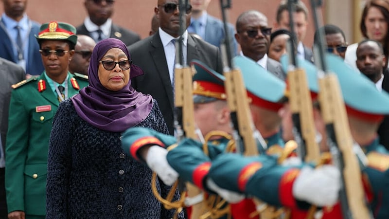Tanzania's Hassan makes historic Russia visit amid frayed tie