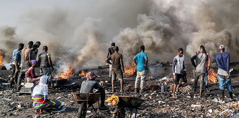 Poison or poverty: the impossible economic choices facing Ghana’s e-waste workers