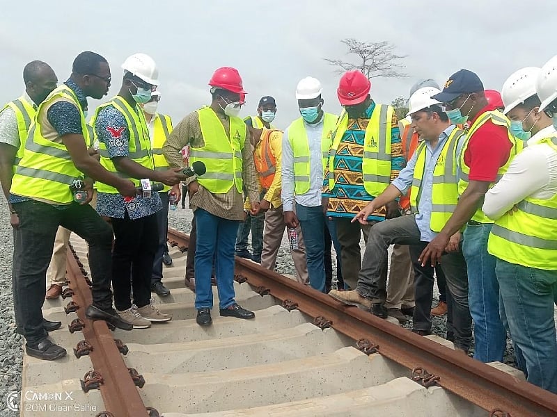 W/R: Illegal miners takeover new Kojokrom-Manso railway lines