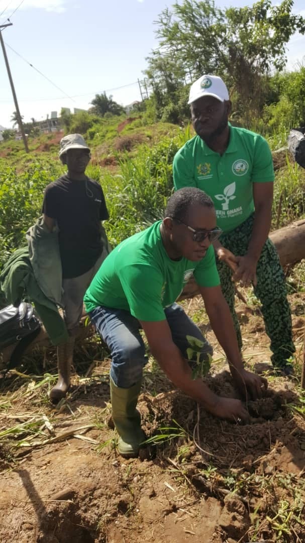 A/R: Nkawie forest district exceeds tree planting targets for 2024