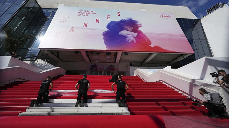 French charity to stylishly 'upcycle' Cannes Festival red ca...