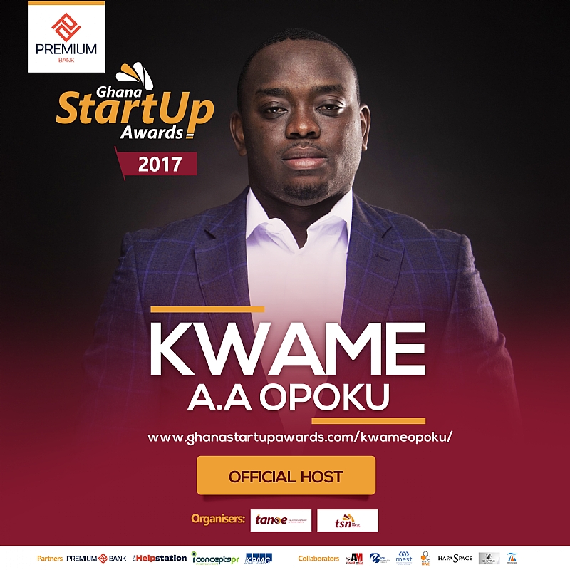 Kwame A.A Opoku Announced As Host for 2017 Premium Bank Ghana Startup ...