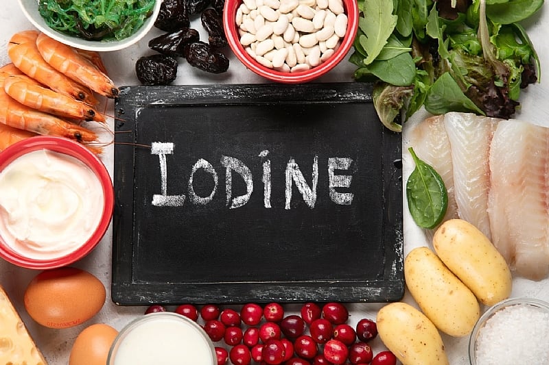 Iodine as source of Human Detox