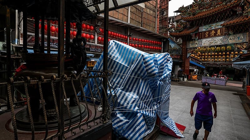 Biggest typhoon in decades nears Taiwan after landslides kill 15 in Philippines