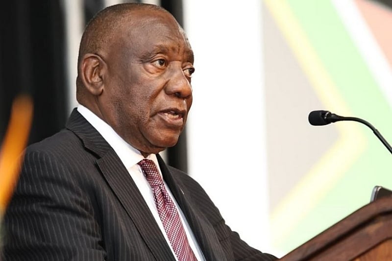 France hosts S.Africa leader for talks, war remembrance