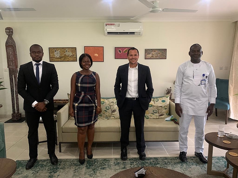 Kpandai NDC MP visits Australia Embassy to seek support for his
