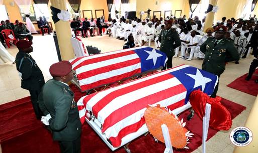 Liberia: The Funeral Services of Mr. & Mrs. Samuel K. Doe, F...