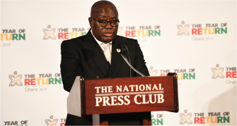 Address Diaspora At The Floor Of Parliament Of Ghost-Psi Nana Addo Urged