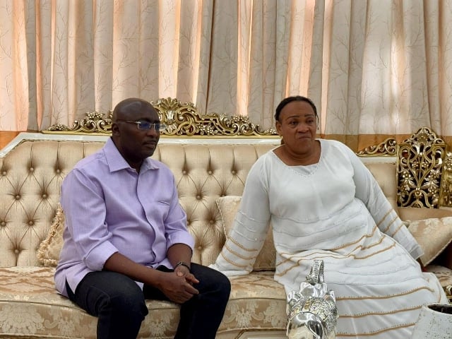 Dr. Bawumia Visits Mavis Hawa Koomson Following Violent Incident During Ablekuma North Rerun Election Dr. Bawumia Visits Mavis Hawa Koomson Following Violent Incident During Ablekuma North Rerun Election