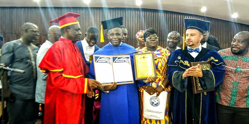 Frank Adjei, Others Get Honorary Doctorate Degrees