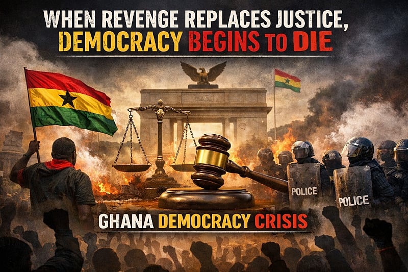 When Revenge Replaces Justice, Democracy Begins to Die... Mansa Musa write