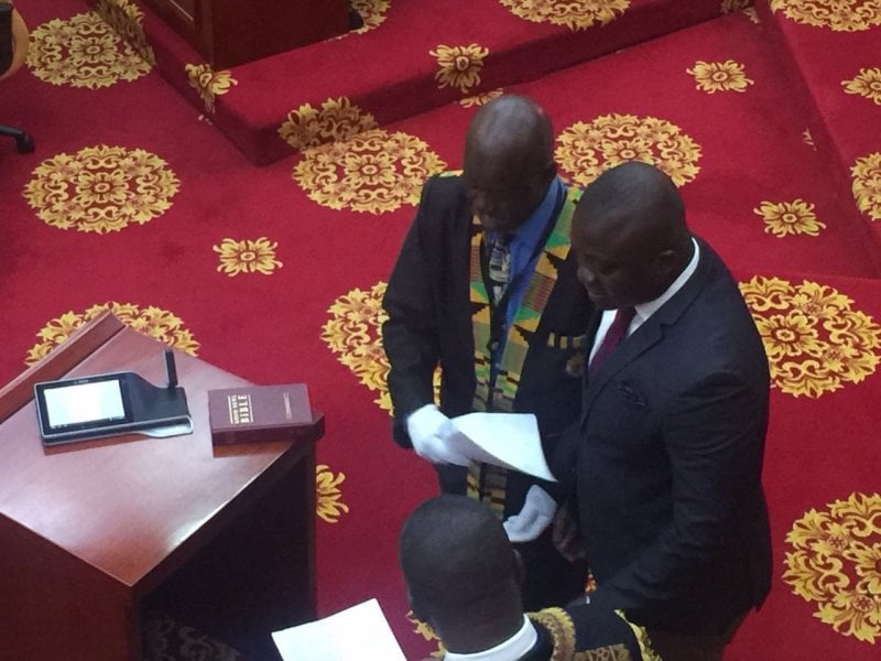 Bryan Acheampong Sworn-In As Abetifi MP