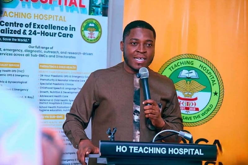 Edem Agbana pledges three months' salary towards proposed Volta Cardiology Centre