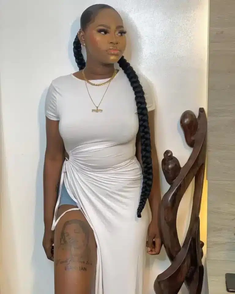 Female Fan Tattoo's Naira Marley Face At Her Back And It Is HORRIBLE- PHOTO  – GhanaCelebrities.Com