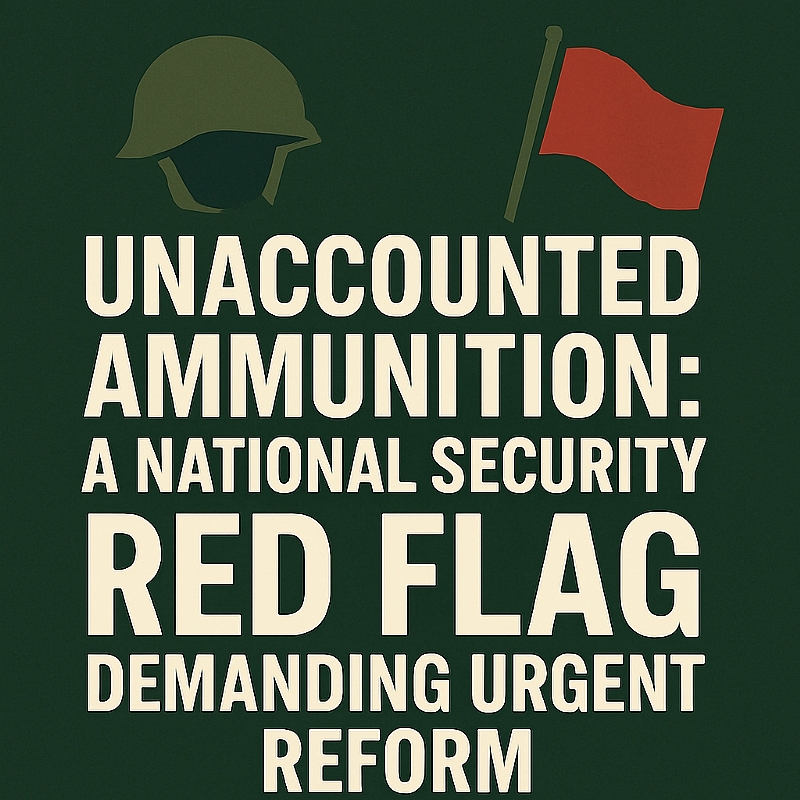Red Guard Statements Unaccounted Ammunition: A National Security Red Flag Demanding Urgent ...