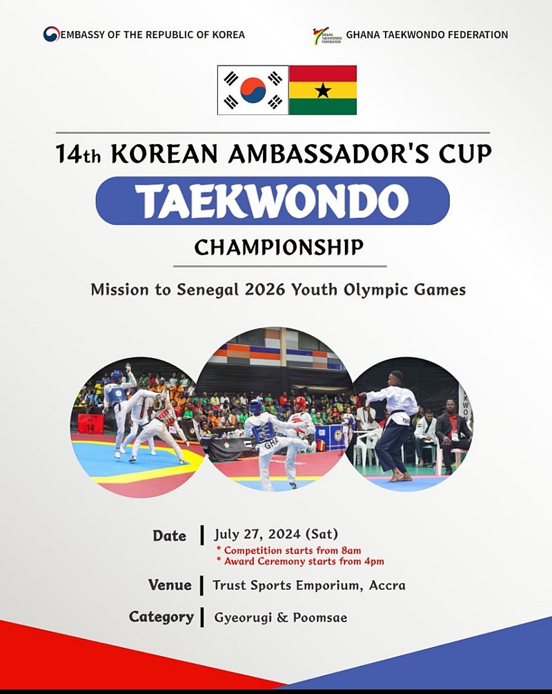 Taekwondo: 14th KAC to prepare athletes for Youth Olympics in 2026