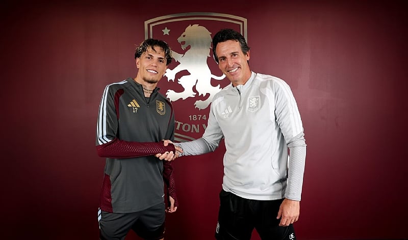 Aston Villa sign Alejandro Garnacho from Chelsea on initial season-long loan