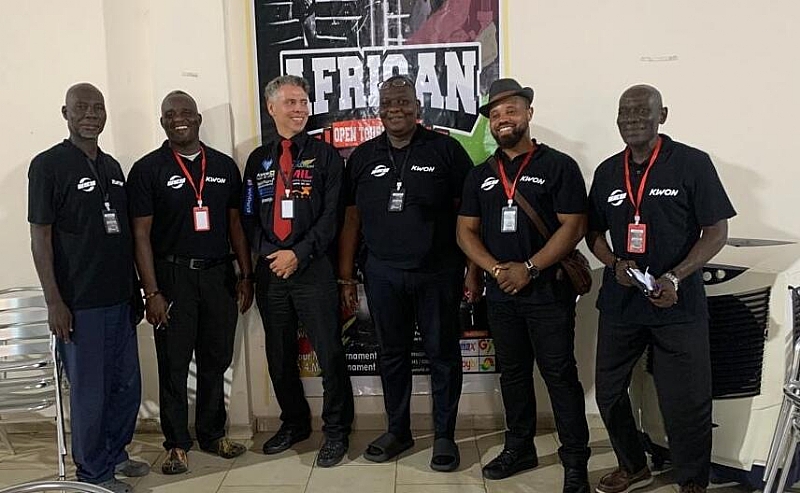 Ghana National Judo coaches commend Steavano Tuekpe and WKU Ghana For