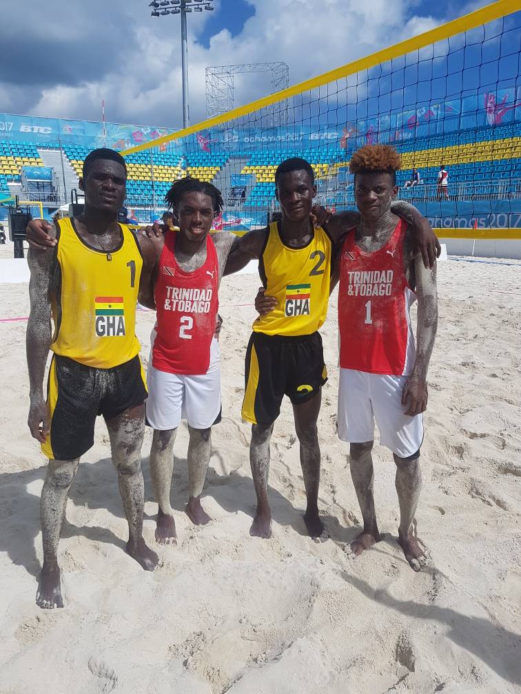 Ghana Beach Volley Ball Team Commended