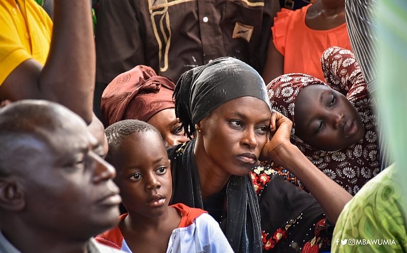 Vice President commiserate with the families of Tamale Flood.