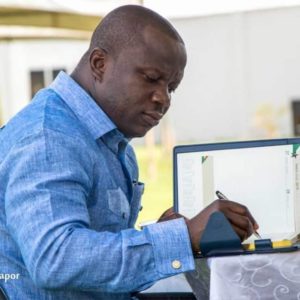 NPP Parliamentary Primaries: Samuel Abu Jinapor Picks Form To Contest Damongo Constituency
