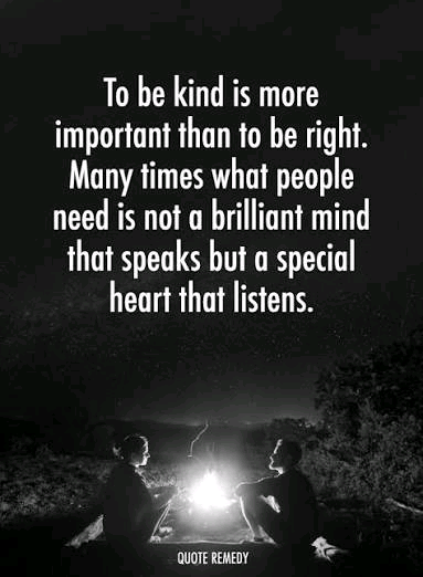 When Kindness Matters More Than Being Right
