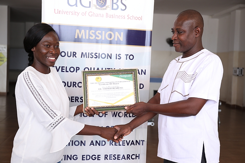 University Of Ghana Don Honoured