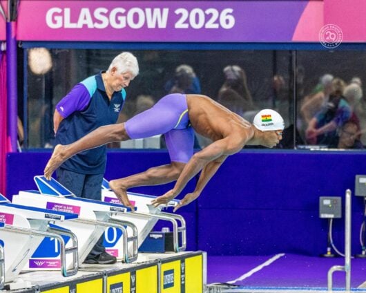 Abeiku Jackson reaches Commonwealth Games 50m semi-finals after strong heats