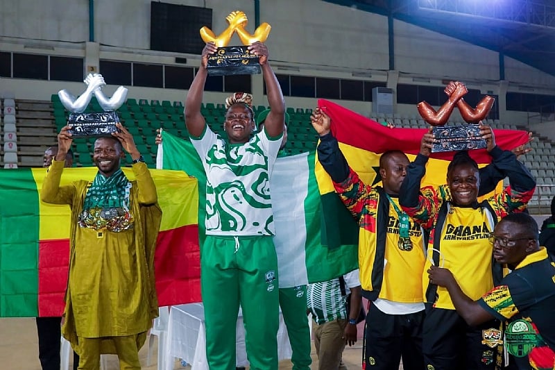 Ghana shines at 2025 African Armwrestling Championship in Ab...