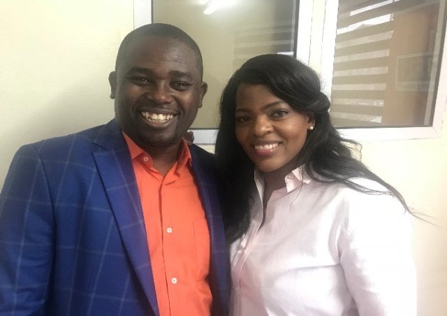 CEO Of Vodafone Ghana Surprises Joy FM's Nhyira Addo On His Birthday