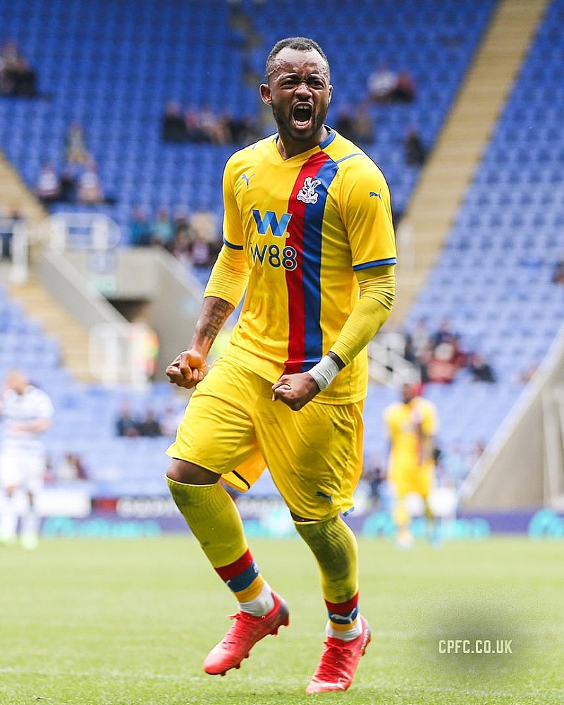 Ghana striker Jordan Ayew scores for Crystal Palace in 31 win against