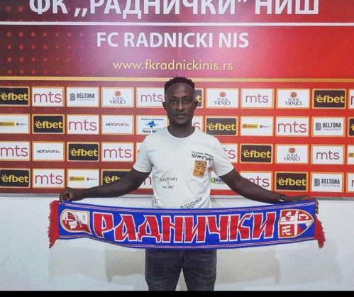 Francis Andy Kumi joins Serbian side Radnički Niš on 3-year contract