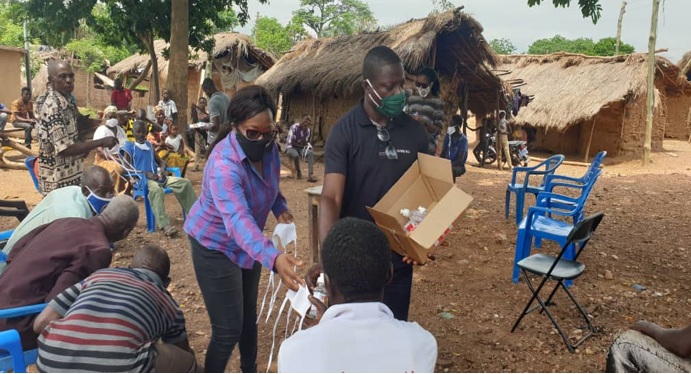 COVID-19: Tain DCE Takes Sensitization To Rural Communities