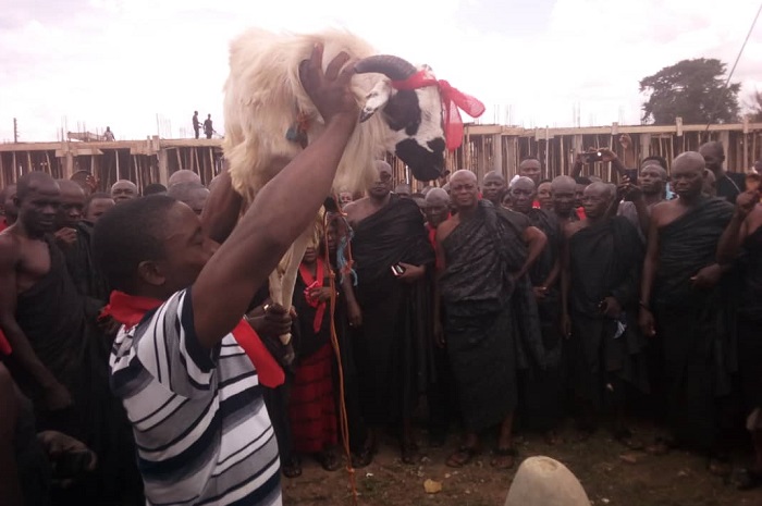Atebubu Chiefs invite gods to strike former NDC MP dead