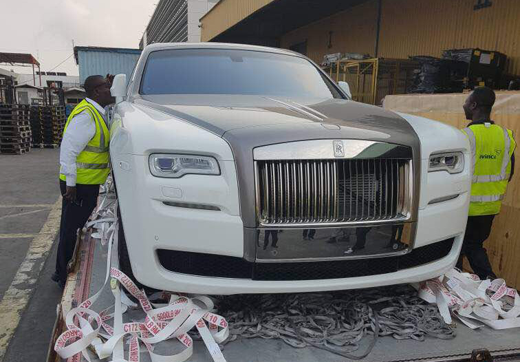 Luxury Cars Arrive In Ghana