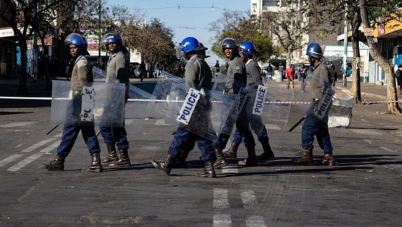 Zimbabwe police ban opposition protest planned for Monday 