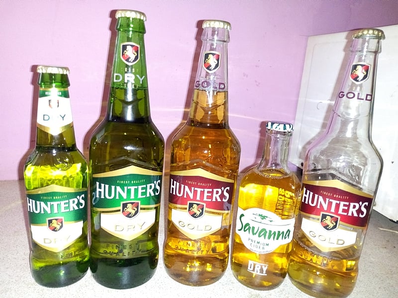 Public Health Alert! Expired Savanna, Hunters Beer On Sale On Ghanaian