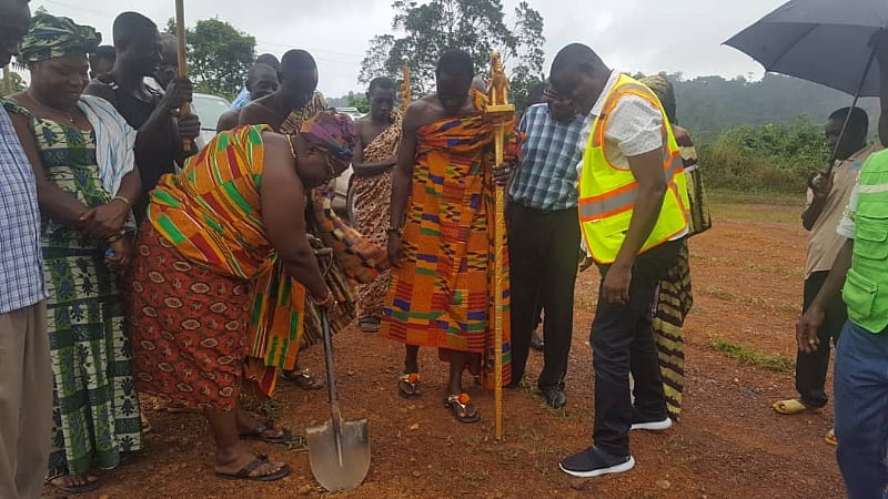 Tarkwa MCE Cuts Sod For Eight Projects