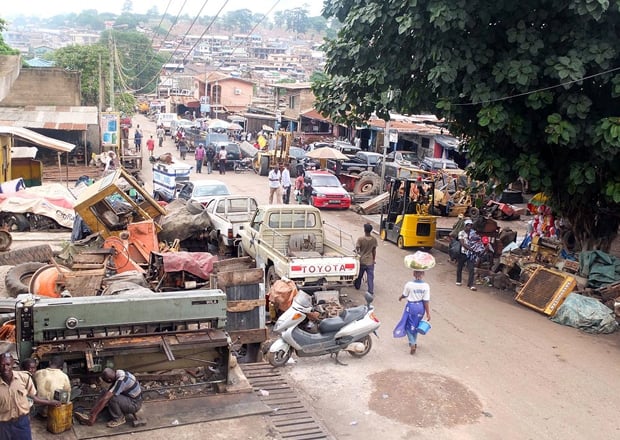 Kumasi Police Intervenes In Suame Trade War